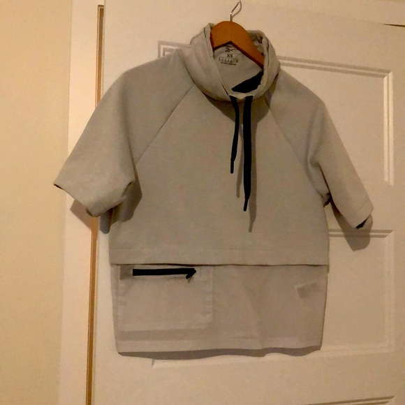 Short sleeve Reebok loose top in baby blue - Picture 1 of 2